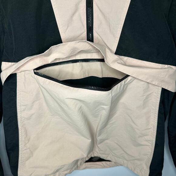 Y2K Style Windbreaker H&M Divided Black Pink Lightweight Track Jacket Small - Picture 4 of 7